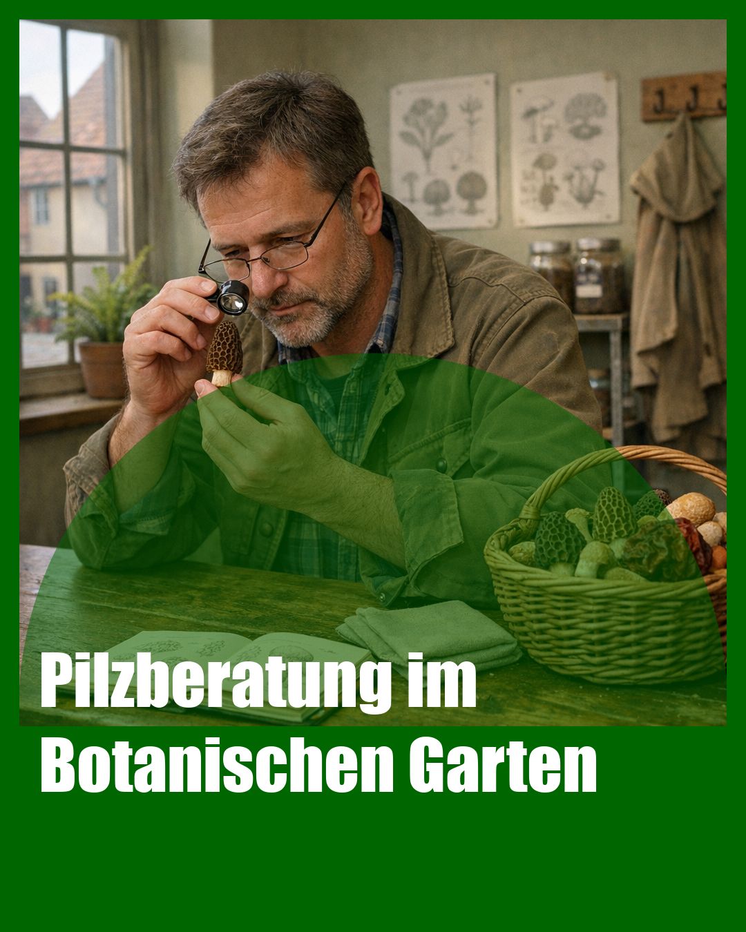 Foto: Pilzberatung,Beratung,Berlin (KI generiert )