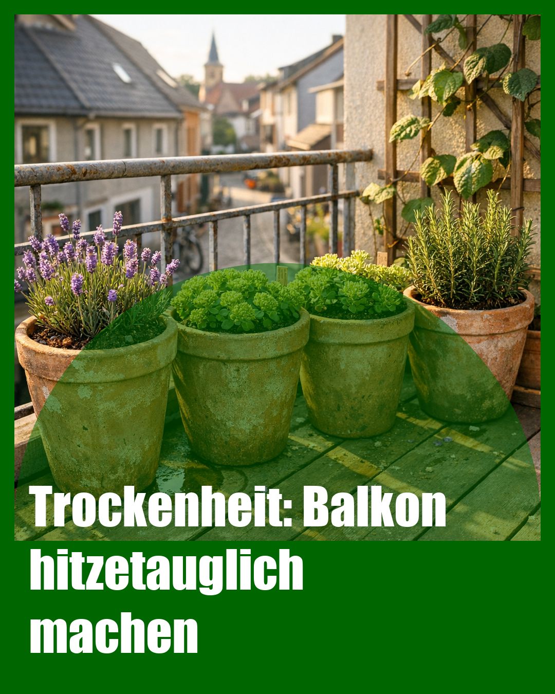 Foto: Trockenheit,Hitzeresistenz,Wassersparen (KI generiert )